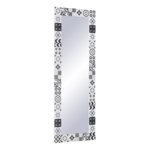 Miroirs 58x158 cm nevers noir pas cher