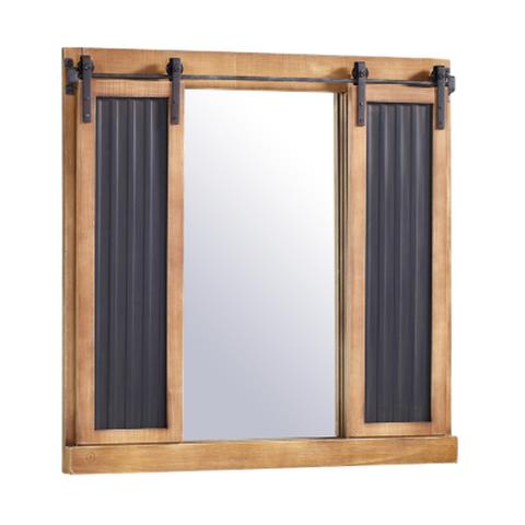 Miroirs 76x76 cm volet naturel pas cher