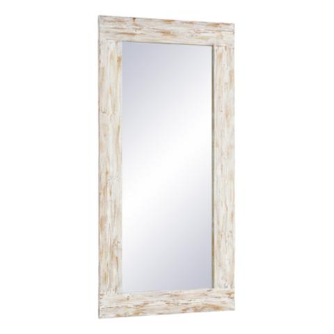 Miroirs blanchi 81x165 cm malo bois blanchi pas cher