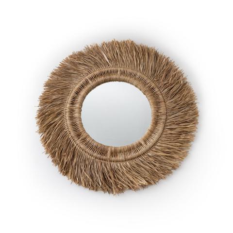 Miroirs en rotin et sisal , loully pas cher