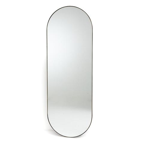 Miroirs métal laiton vieilli h150 cm , caligone pas cher