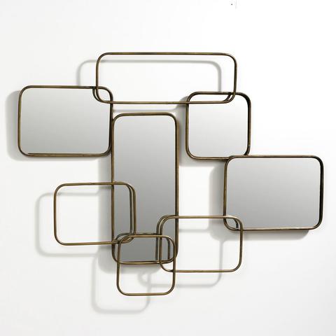 Miroirs mural l85 x h45 cm , dédale pas cher