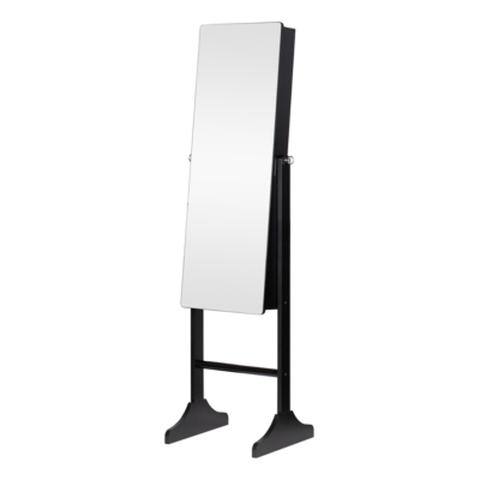 Miroirs psyché h.153 cm bijoux 2 noir pas cher