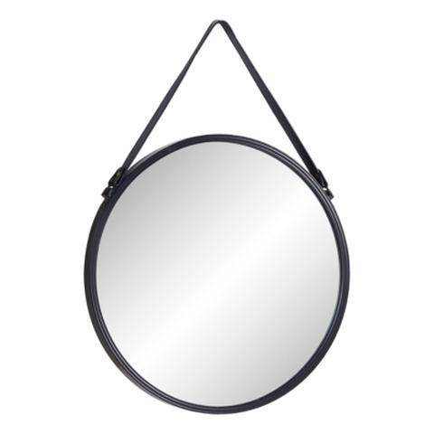 Miroirs rond d.50 cm rondy noir pas cher