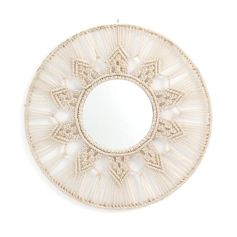 Miroirs rond macramé ø60 cm , beja pas cher