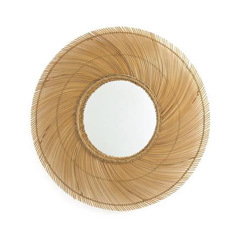 Miroirs xxl bâton de noix de coco ø 90cm tiara pas cher