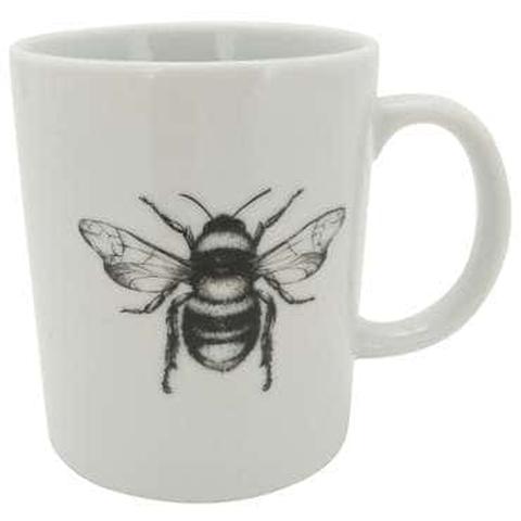 Mug en porcelaine 31 cl botanico motif abeille pas cher