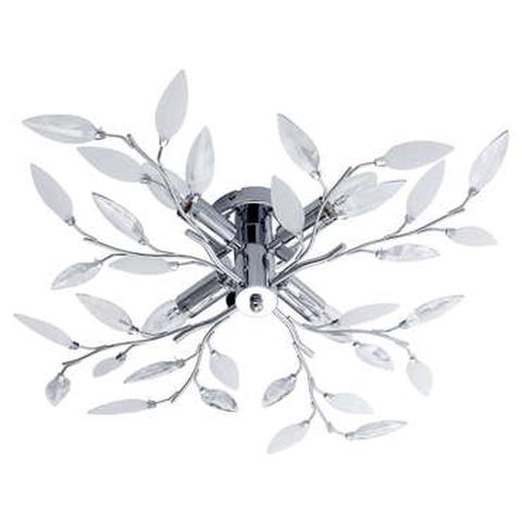 Plafonnier 4 lumières flor pas cher