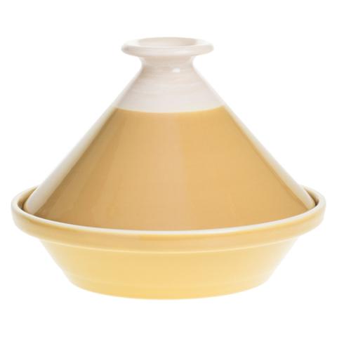 Plat tajine sofia jaune pas cher