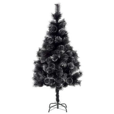 Sapin artificiel h150 cm paillette coloris noir pas cher