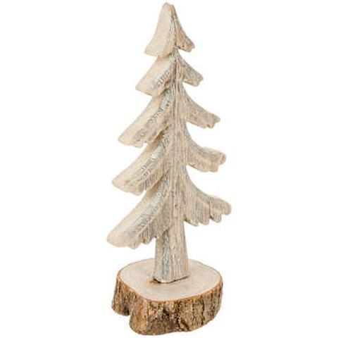 Sapin en bois sur buche pas cher