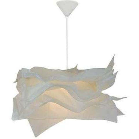 Suspension 119 cm nuage coloris blanc pas cher