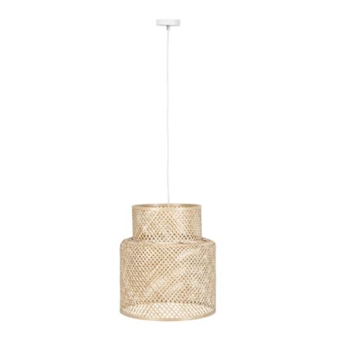 Suspension en bambou bali d.40 cm naturel pas cher