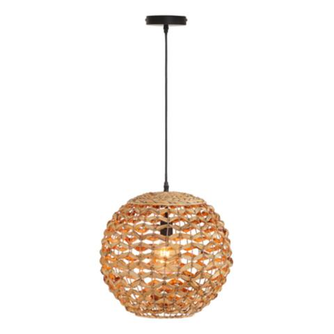 Suspension jacinthe d.40 cm goa naturel pas cher