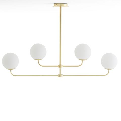 Suspension laiton et opaline , moricio pas cher