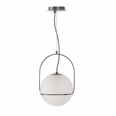 Suspension verre givré ø20 cm lokborne pas cher