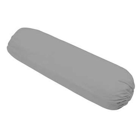 Taie de traversin 86x190 cm perla coloris gris foncé pas cher