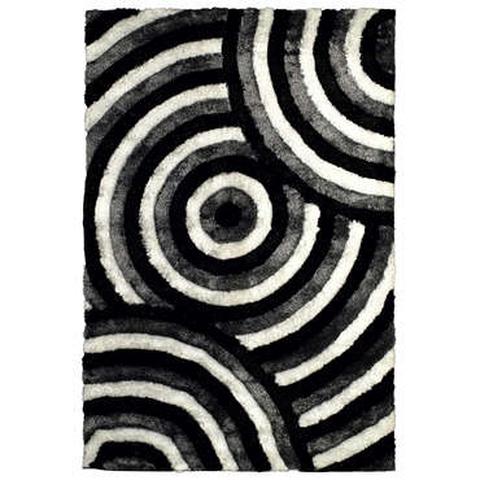 Tapis 120x170 cm domi cercles pas cher