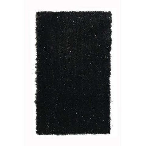 Tapis 120x170 cm glitty coloris noir pas cher