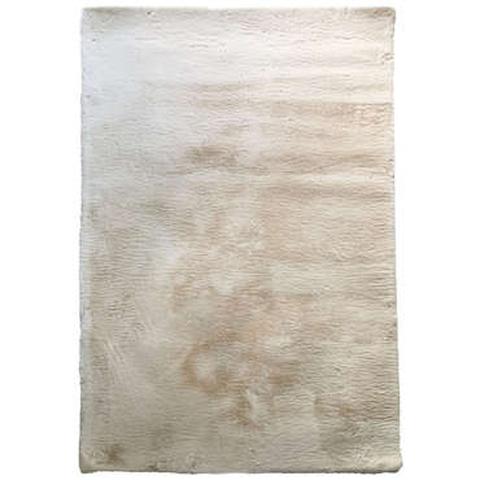 Tapis 120x170 cm rabbit coloris beige pas cher