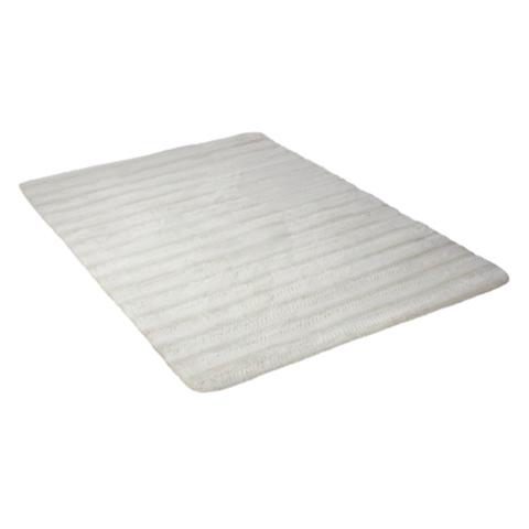Tapis 120x170 cm siberie blanc pas cher
