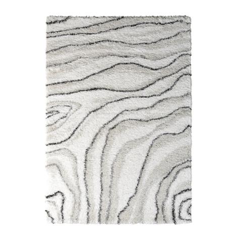 Tapis 120x170 cm wave crème pas cher