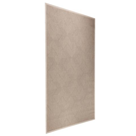 Tapis 160x230 cm cross beige pas cher