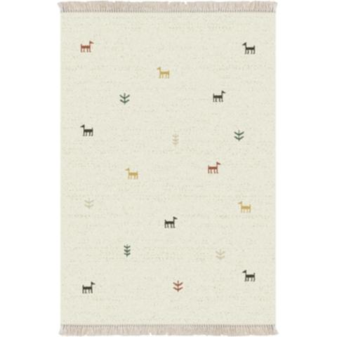 Tapis 160x230 cm lama beige pas cher