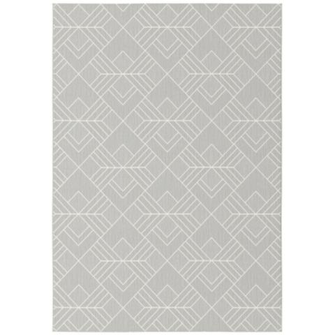 Tapis 200x290 cm graf gris pas cher