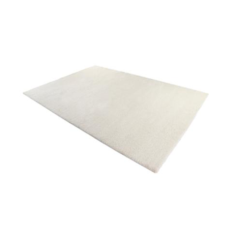 Tapis 200x290 cm soft blanc pas cher prix en promo