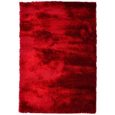 Tapis 200x300 cm mila coloris rouge pas cher