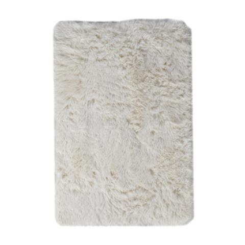 Tapis 60x90 cm alaska blanc pas cher