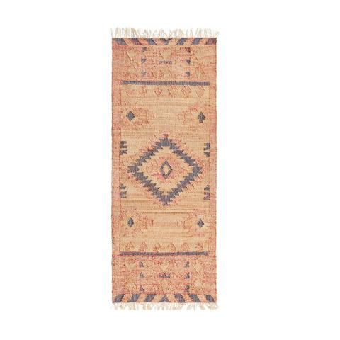 Tapis de couloir effet used , navaja pas cher