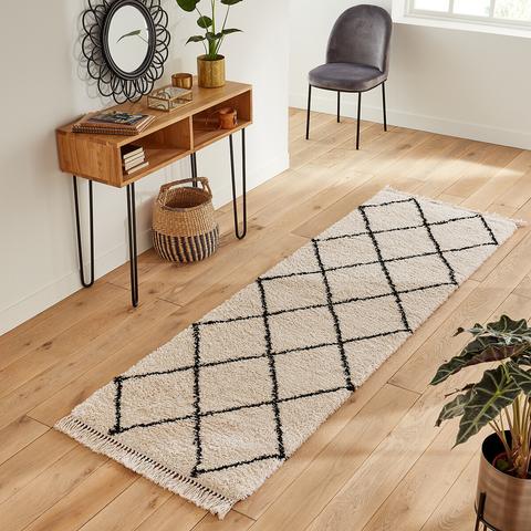 Tapis de couloir style berbère , jiraya pas cher