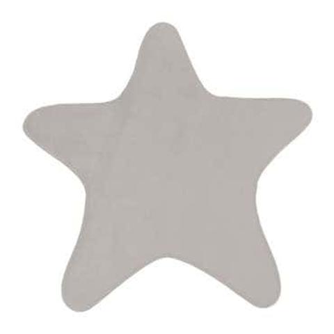 Tapis enfants ø100 cm miki star coloris gris pas cher