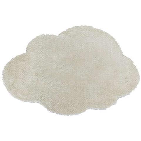 Tapis enfants 60x90 cm nuage blanc pas cher