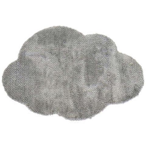Tapis enfants 60x90 cm nuage gris pas cher