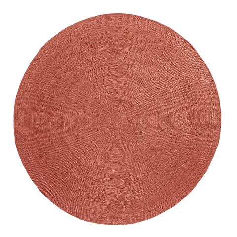 Tapis rond jute coloré bissaka ø250 cm pas cher