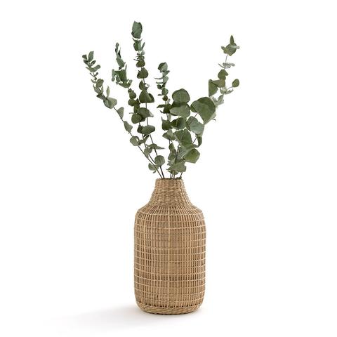 Vases décoratif en bambou tressé naturel plooming pas cher
