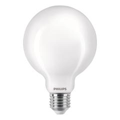 Ampoule led dépolie e27 philips forme globe eq60w. pas cher