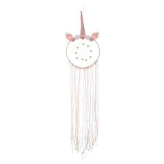 Attrape rêves licorne coloris rose pas cher