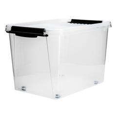 Boite plastique 60l concept box transparent pas cher