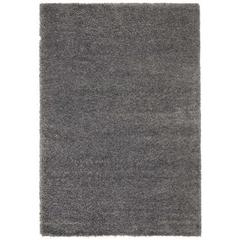 Carpette 60x115 cm super shaggy coloris gris pas cher