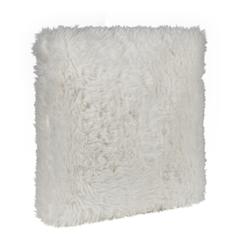 Coussins 40x40 cm cocoon blanc pas cher