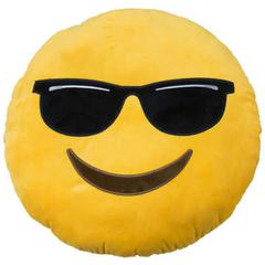 Coussins 50x50 cm emoticone lunettes gm pas cher