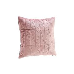 Coussins bicolore 45x45 cm nina rose / gris pas cher