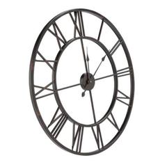 Horloge d.76 cm station noir pas cher