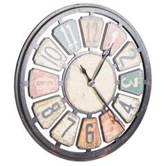 Horloge d.80 cm athena multicolor pas cher