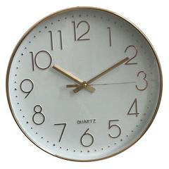 Horloge dorée 30 cm goldy pas cher