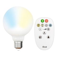 Kit ampoule led globe g95 e27 idual opale pas cher